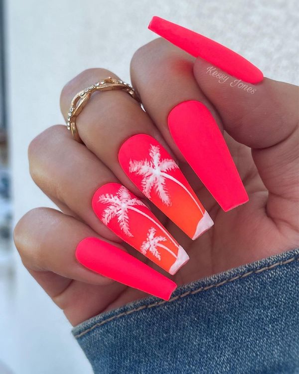 65 Lovely Summer Nail Art Ideas