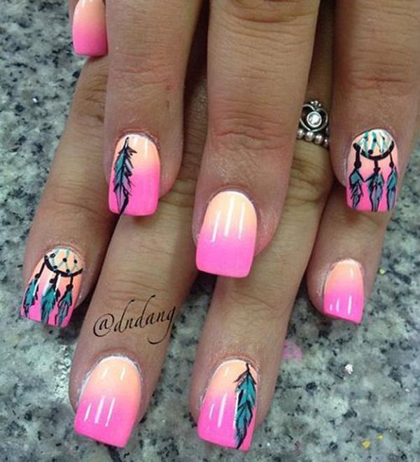 65 Lovely Summer Nail Art Ideas