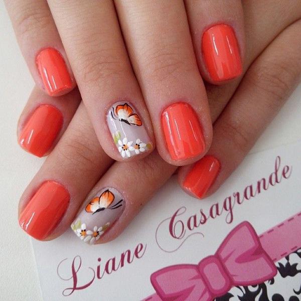 65 Lovely Summer Nail Art Ideas