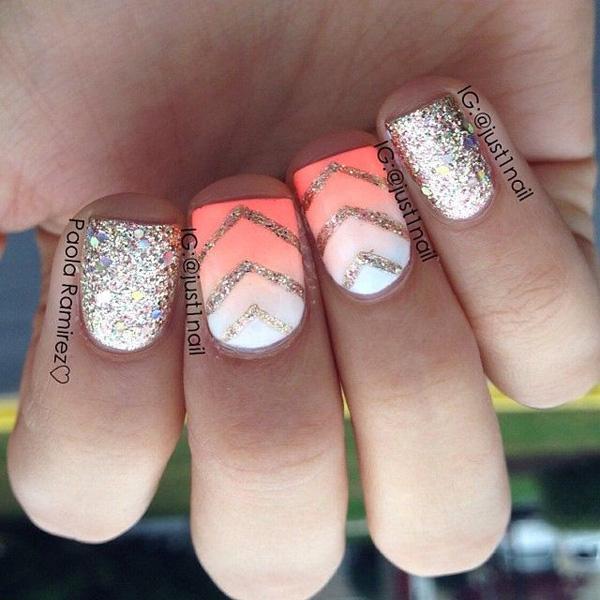 65 Lovely Summer Nail Art Ideas