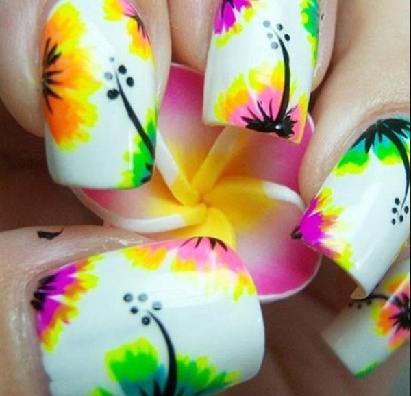 65 Lovely Summer Nail Art Ideas
