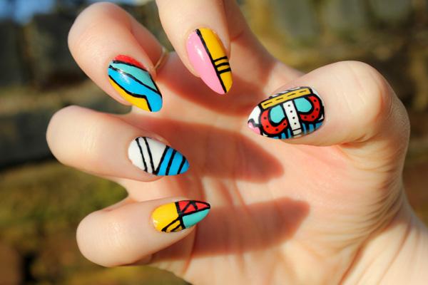 65 Lovely Summer Nail Art Ideas