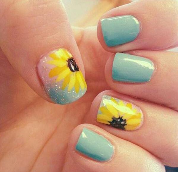 65 Lovely Summer Nail Art Ideas