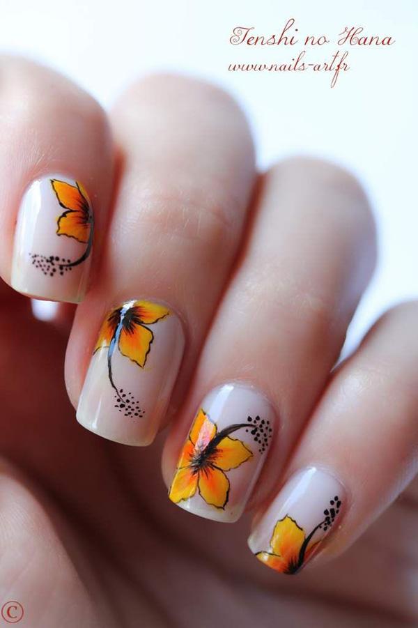 65 Lovely Summer Nail Art Ideas