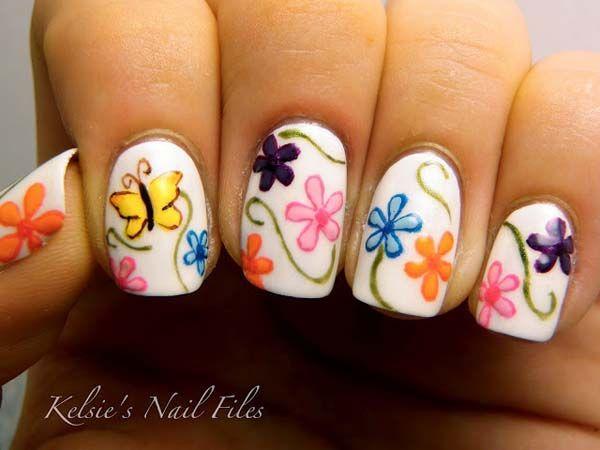 65 Lovely Summer Nail Art Ideas