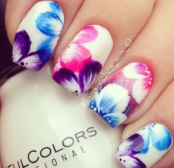 65 Lovely Summer Nail Art Ideas