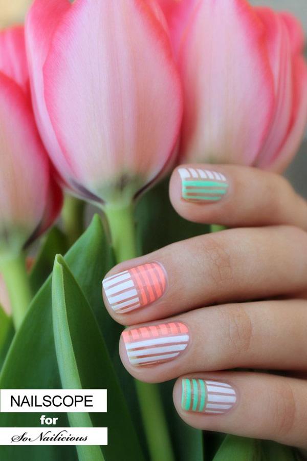 65 Lovely Summer Nail Art Ideas