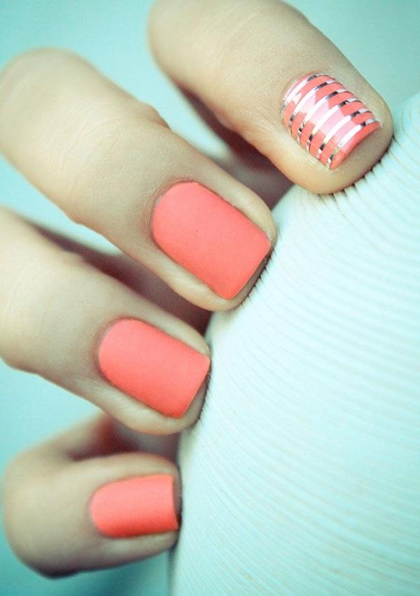 65 Lovely Summer Nail Art Ideas