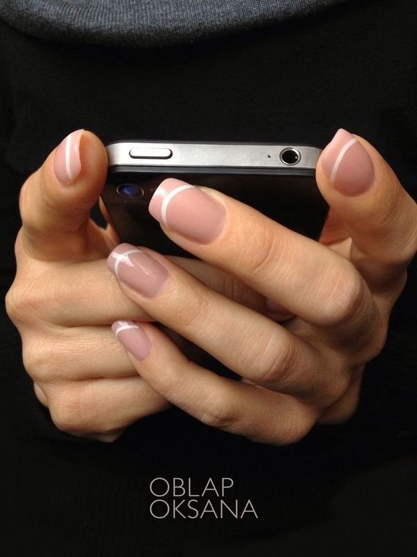 70 Ideas of French Manicure Nail Designs