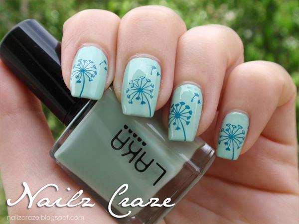 30+ Dandelion Nail Art Designs