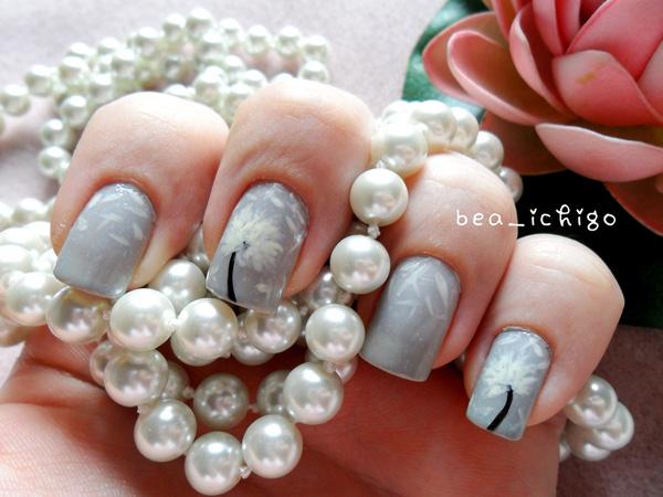 30+ Dandelion Nail Art Designs