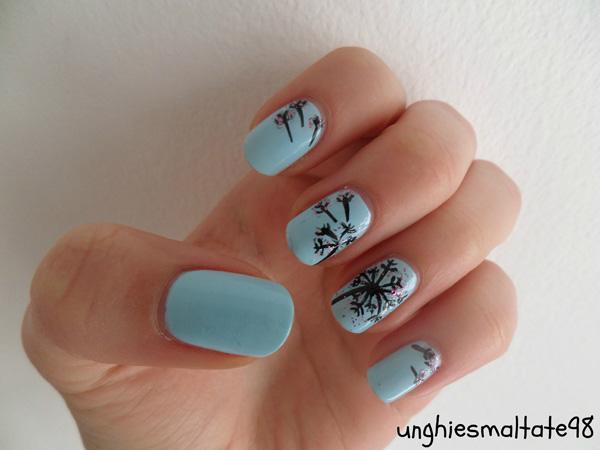 30+ Dandelion Nail Art Designs