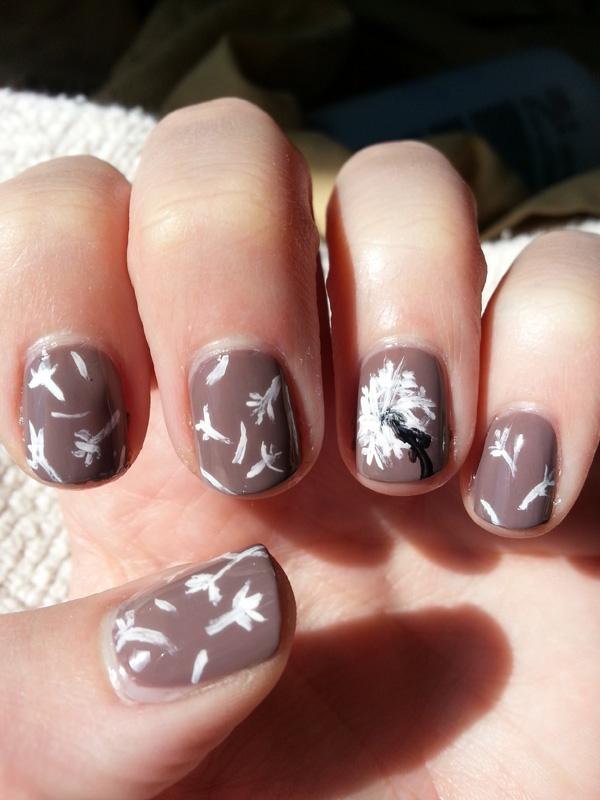 30+ Dandelion Nail Art Designs