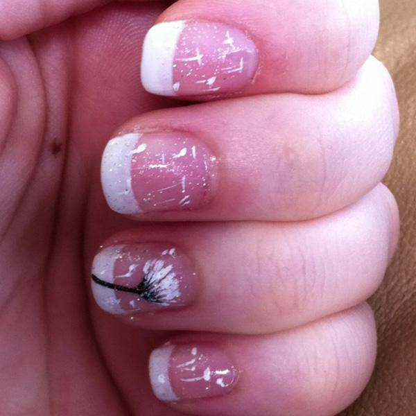 30+ Dandelion Nail Art Designs