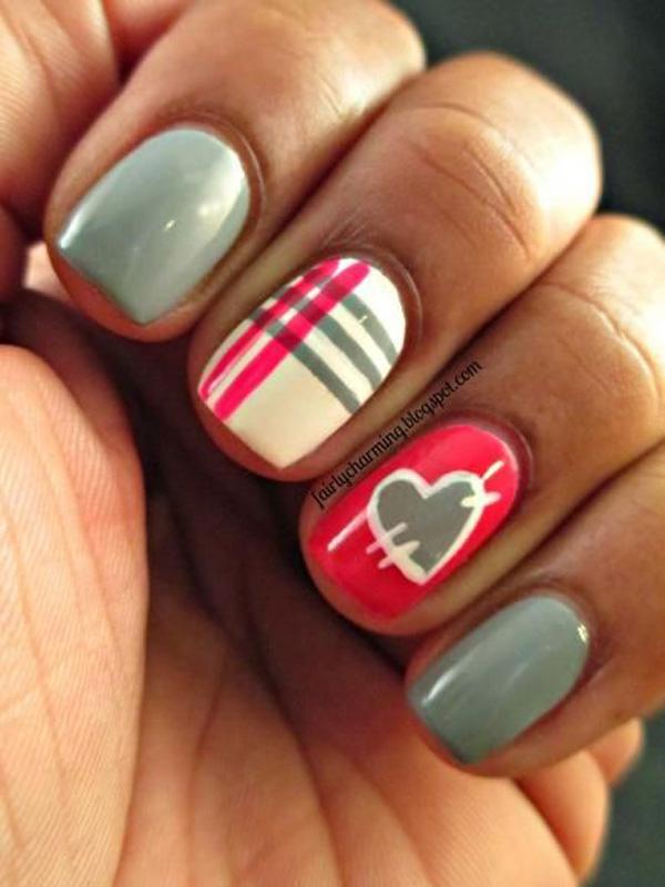 35 Gingham and Plaid Nail Art Designs