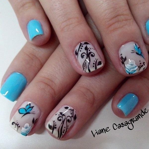 35+ Butterfly Nail Art Ideas