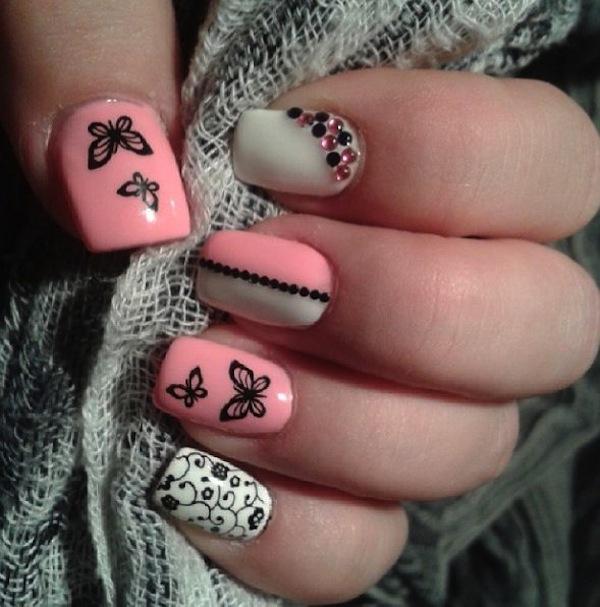 35+ Butterfly Nail Art Ideas