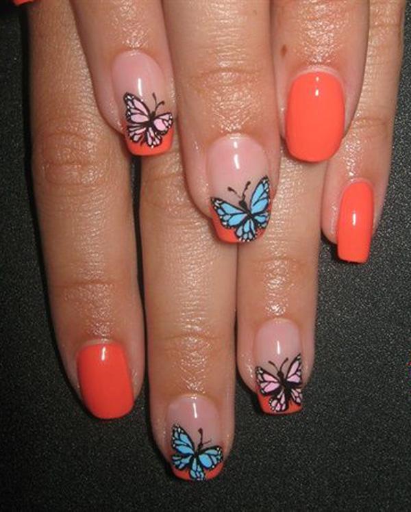 35+ Butterfly Nail Art Ideas