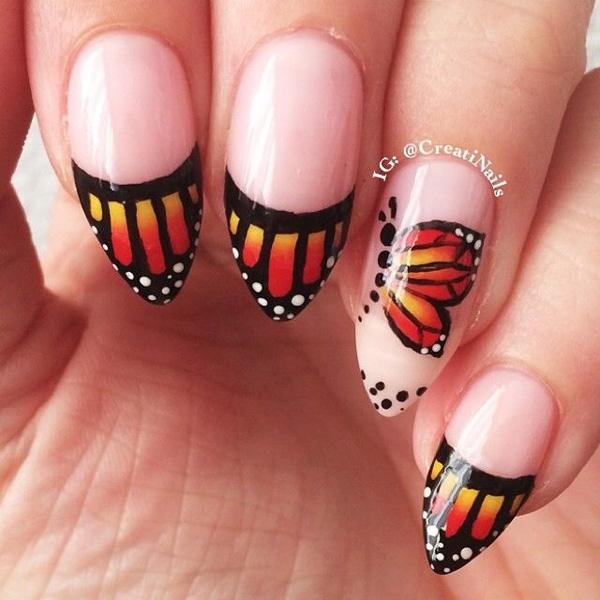 35+ Butterfly Nail Art Ideas