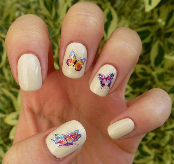 35+ Butterfly Nail Art Ideas