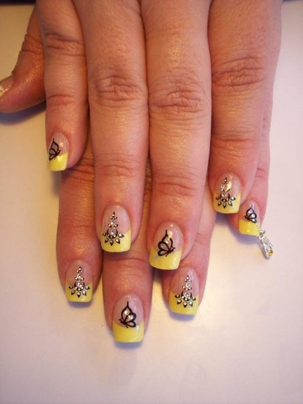 35+ Butterfly Nail Art Ideas