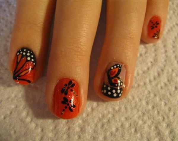 35+ Butterfly Nail Art Ideas