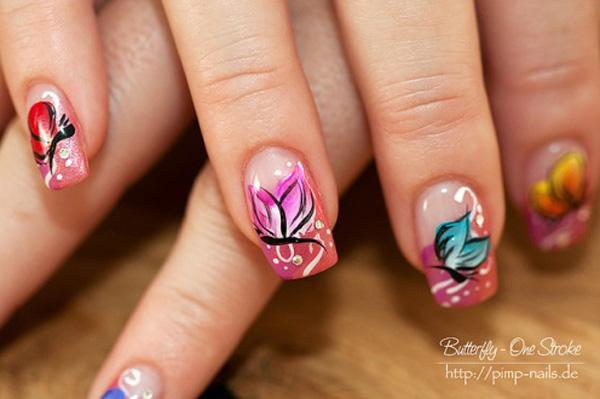 35+ Butterfly Nail Art Ideas