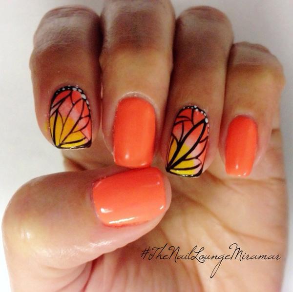 35+ Butterfly Nail Art Ideas