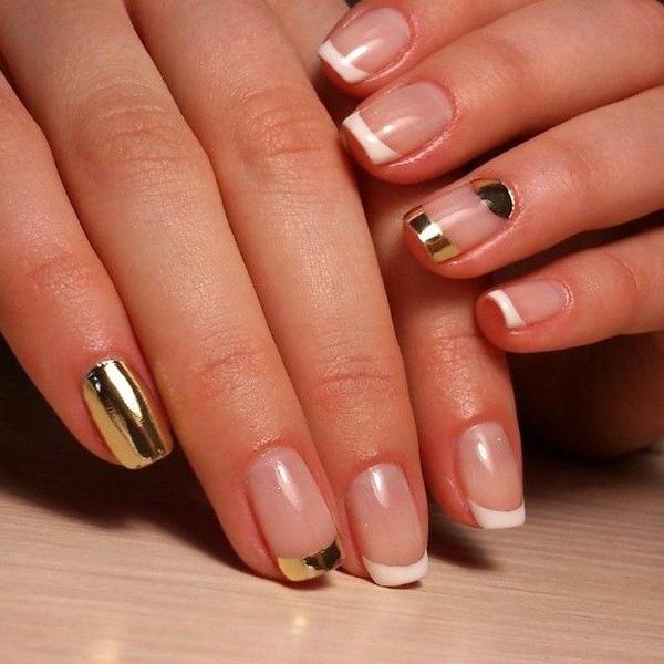 55 Gorgeous Metallic Nail Art Designs
