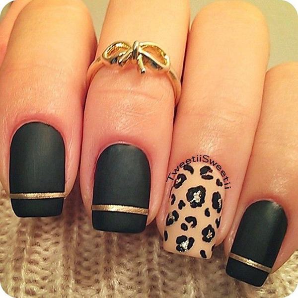 55 Gorgeous Metallic Nail Art Designs