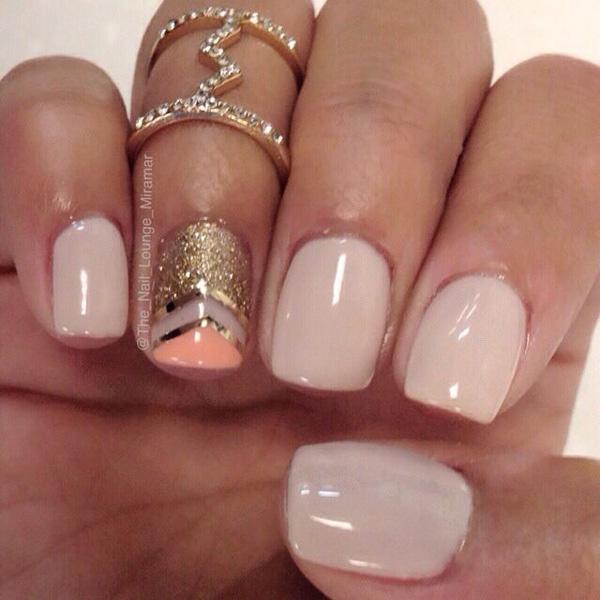 55 Gorgeous Metallic Nail Art Designs