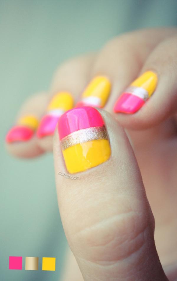 55 Gorgeous Metallic Nail Art Designs