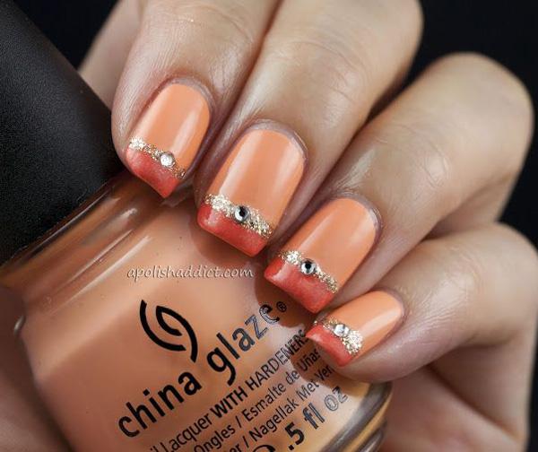55 Gorgeous Metallic Nail Art Designs