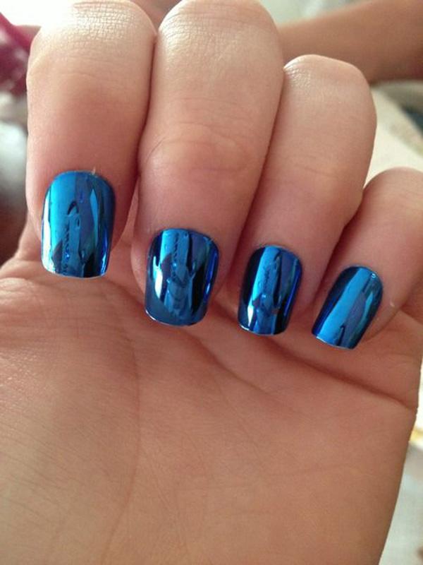 55 Gorgeous Metallic Nail Art Designs