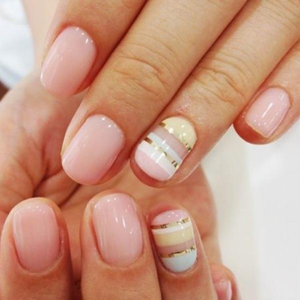55 Gorgeous Metallic Nail Art Designs