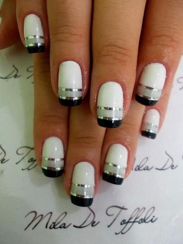 55 Gorgeous Metallic Nail Art Designs