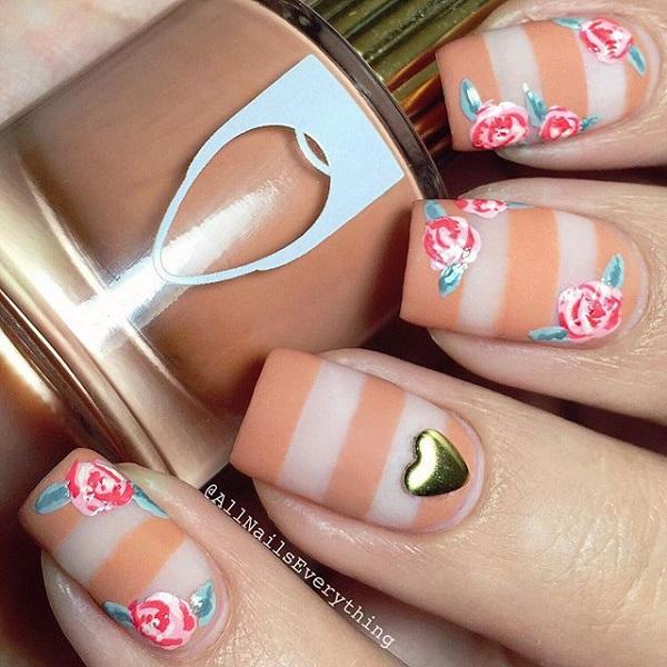 55 Seasonal Fall Nail Art Designs