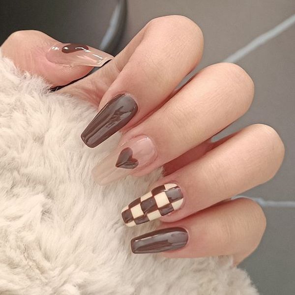 55 Seasonal Fall Nail Art Designs