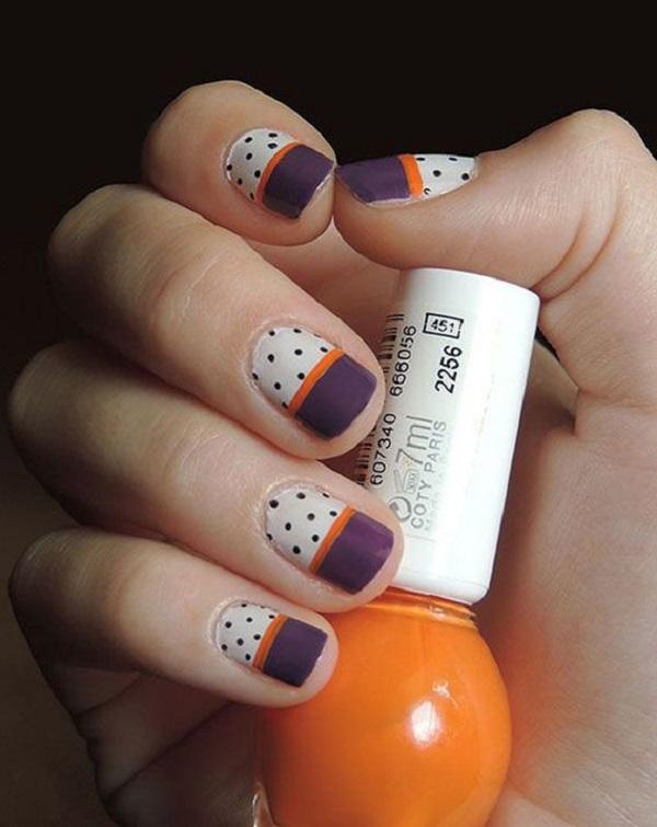 55 Seasonal Fall Nail Art Designs