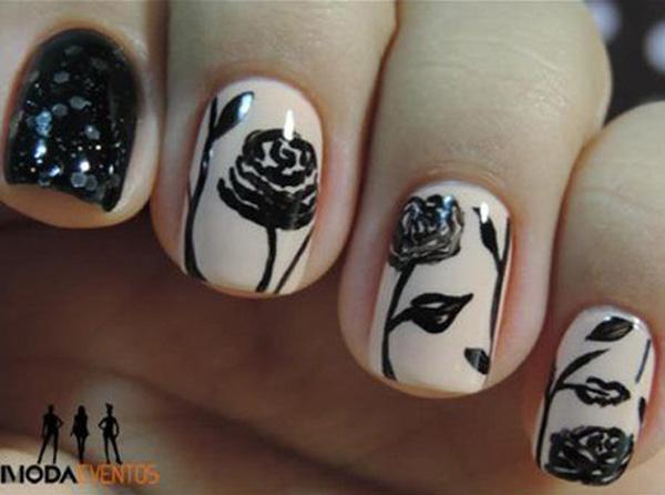 55 Seasonal Fall Nail Art Designs