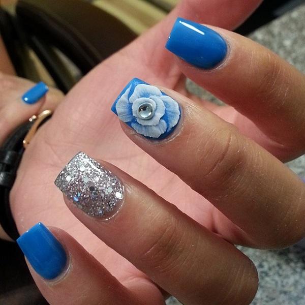 55 Seasonal Fall Nail Art Designs
