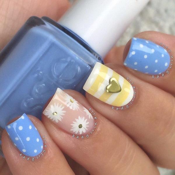 55 Seasonal Fall Nail Art Designs
