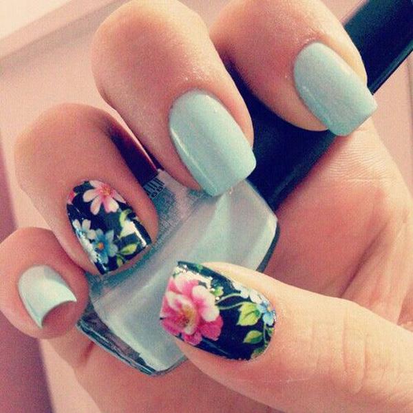55 Seasonal Fall Nail Art Designs