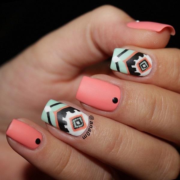 55 Seasonal Fall Nail Art Designs