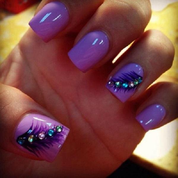 55 Seasonal Fall Nail Art Designs