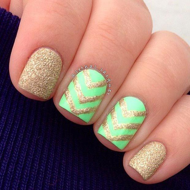 55 Seasonal Fall Nail Art Designs