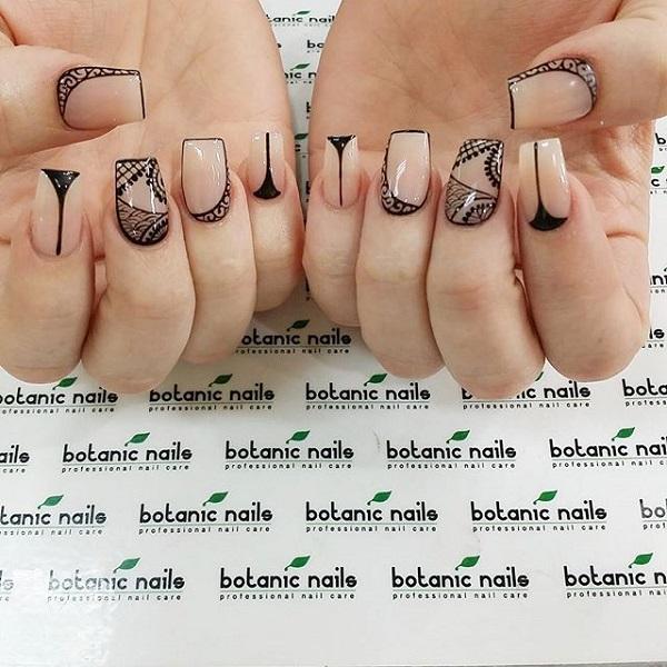 55 Seasonal Fall Nail Art Designs