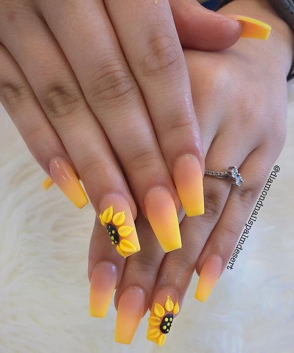 40+ Fabulous Gradient Nail Art Designs