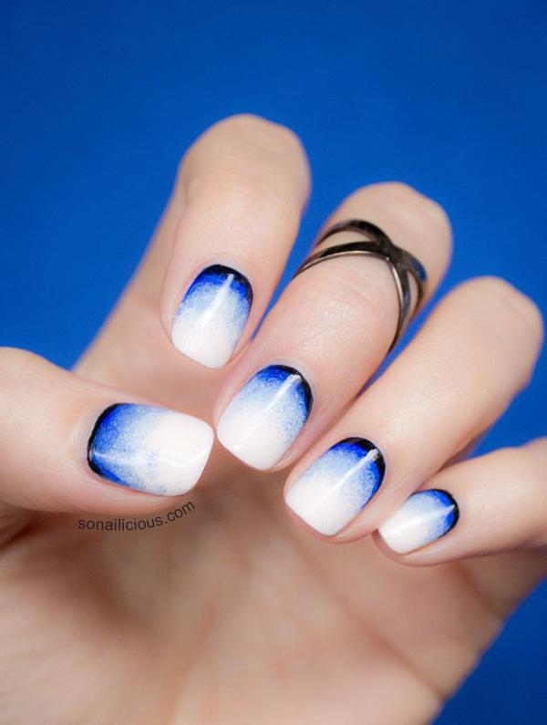 40+ Fabulous Gradient Nail Art Designs