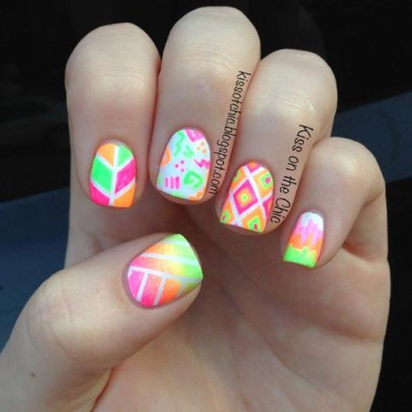 40+ Fabulous Gradient Nail Art Designs